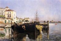 John Henry Twachtman - View of Venice